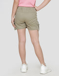 Little M Girls Cargo Shorts Skirt