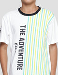 Aero Boys Short Sleeve T-shirt Striped Adventure Combination