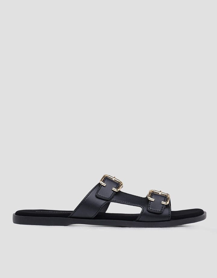 Connexion Buckle Women's Slipper Sandals