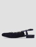 Details Texture Women's Slingback Shoes
