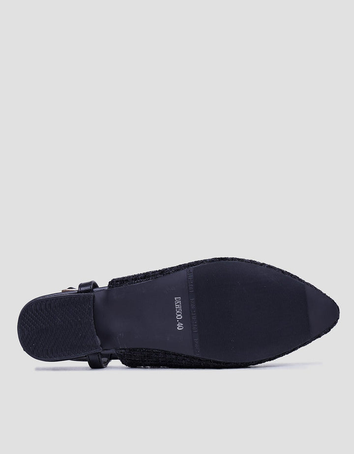 Details Texture Women's Slingback Shoes