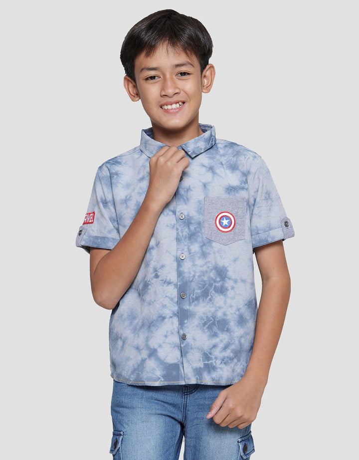 Marvel Kemeja Avenger Captain Amrik Anak Laki-laki