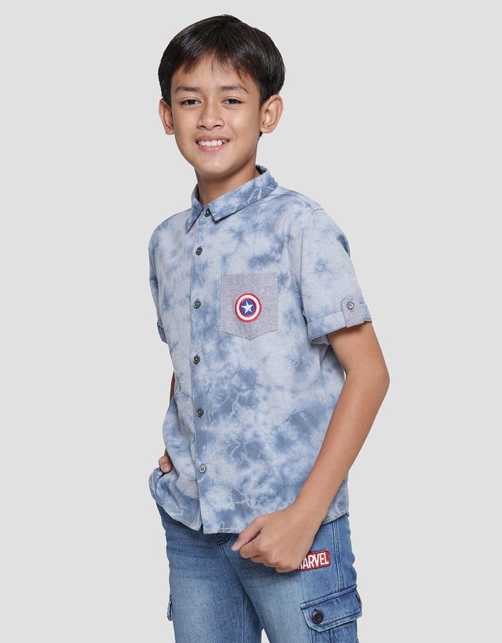 Marvel Kemeja Avenger Captain Amrik Anak Laki-laki