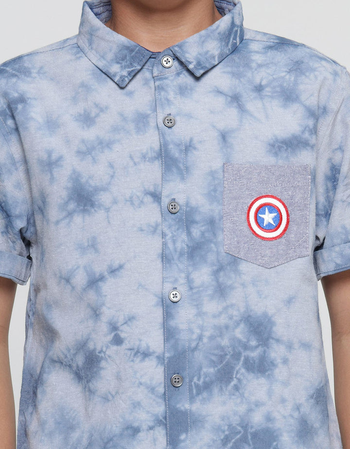 Marvel Kemeja Avenger Captain Amrik Anak Laki-laki