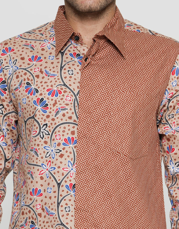Arjuna Weda Bang Biron Men's Batik Shirt