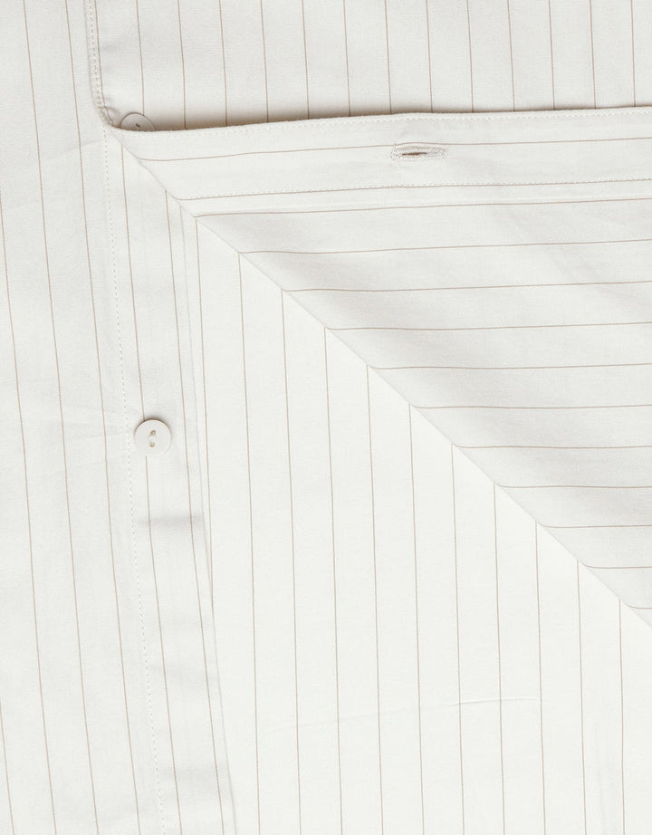 Suko Printed Stripe Kemeja Pria