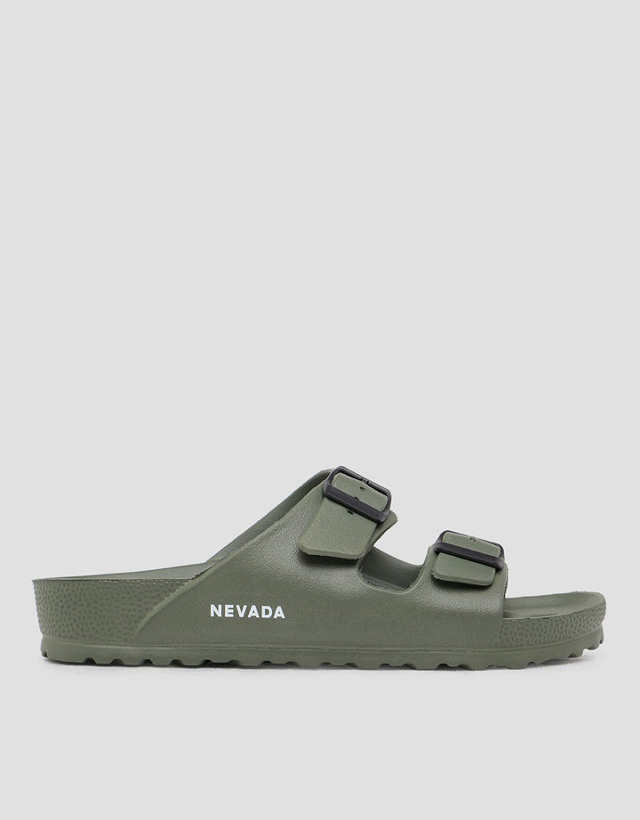 Nevada Phy002 Buckle Strap Slipper Sandal Wanita
