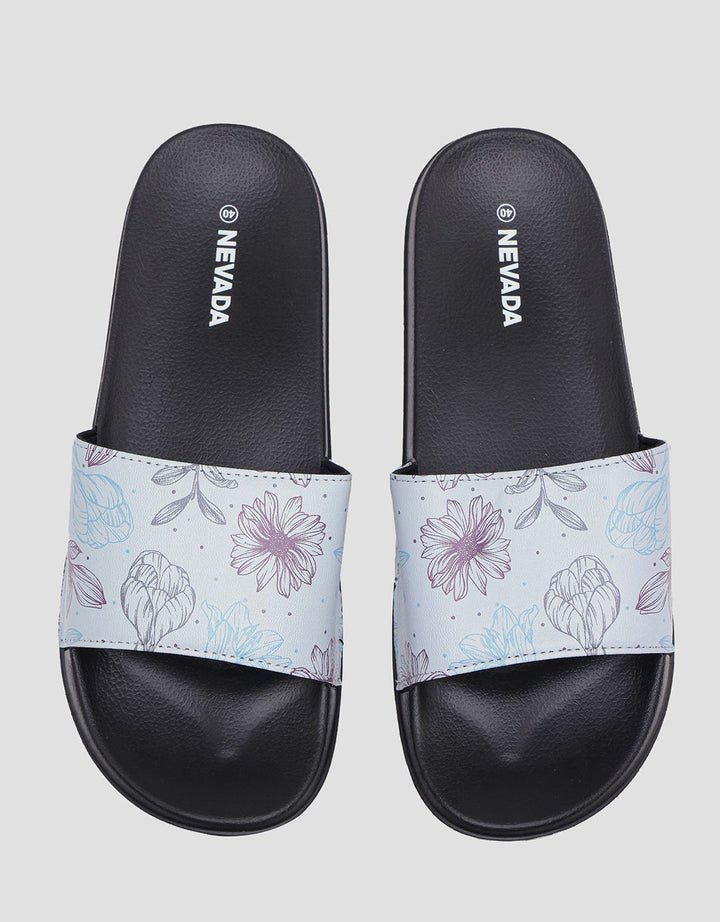 Nevada Sandal Slipper Flower Wanita