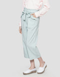 Aero Plain Rubber Long Pants for Girls