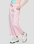 Aero Woven Wideleg Ribbon Waist Girls Long Pants