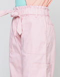 Aero Woven Wideleg Ribbon Waist Girls Long Pants