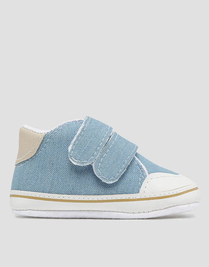 Pipiniko Velcro Denim Sepatu Anak Laki-laki