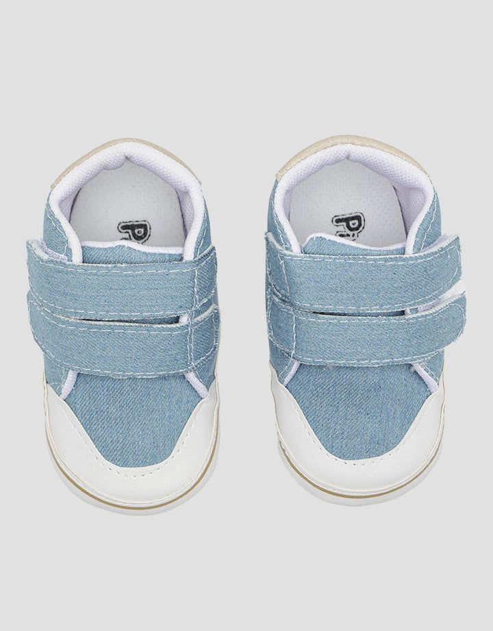 Pipiniko Velcro Denim Sepatu Anak Laki-laki