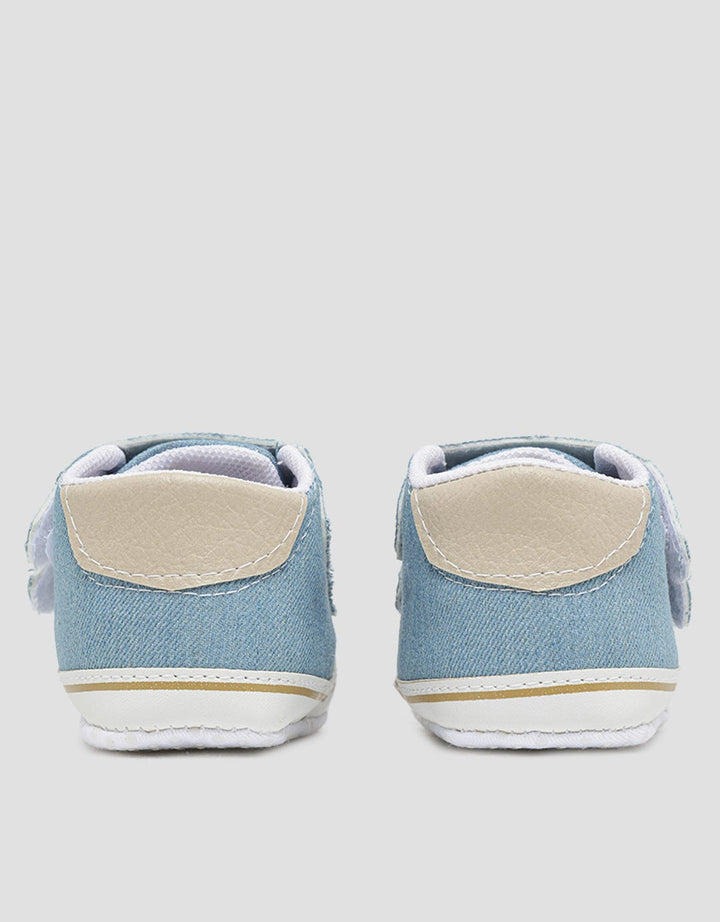 Pipiniko Velcro Denim Sepatu Anak Laki-laki