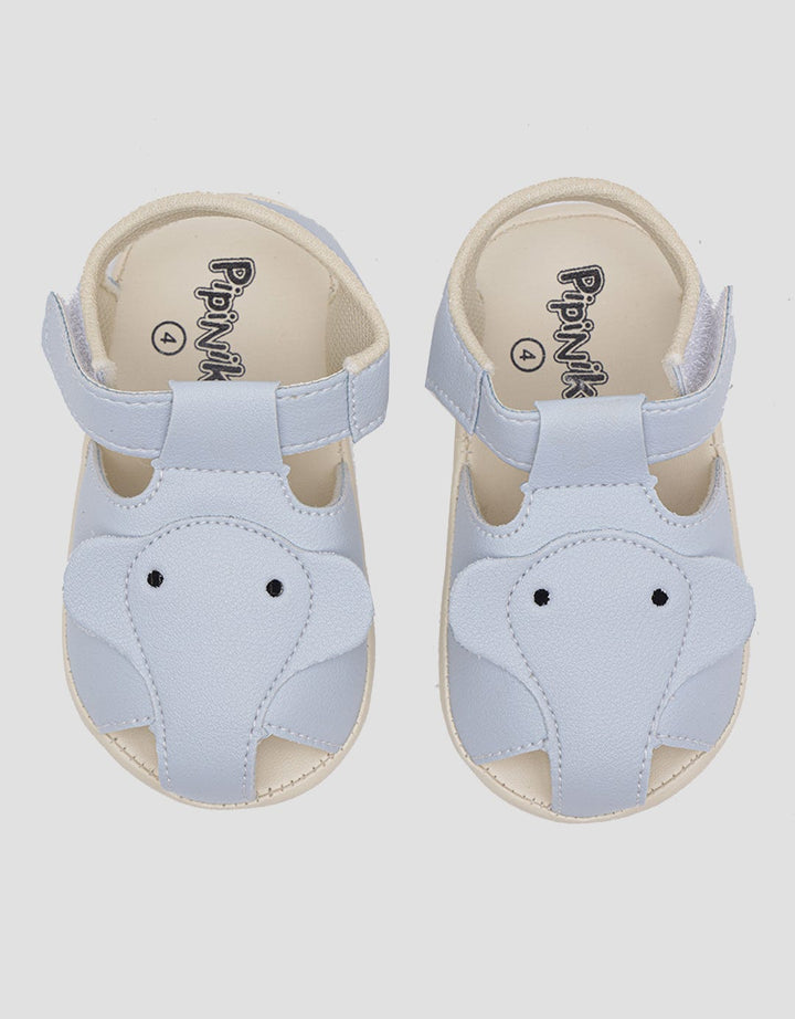 Pipiniko Aplikasi Gajah Sepatu Sandal Bayi