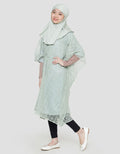 Sweet Miss Modest Tunic Lace Hijab Maxi Dress for Girls