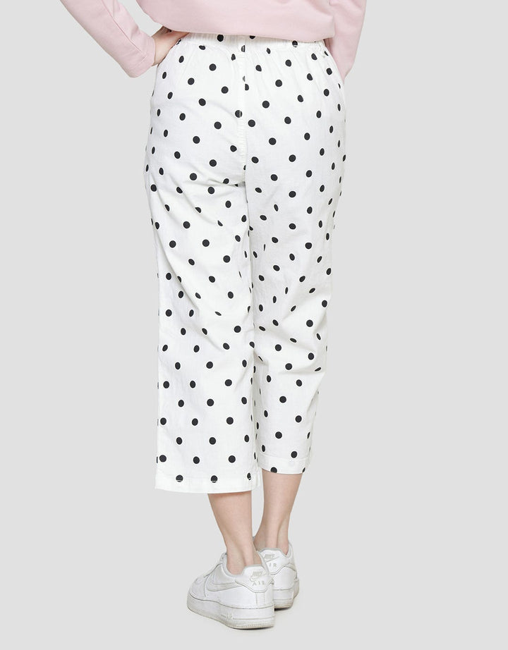 Nevada Woven Culotte Polkadot Print Celana Panjang Anak Perempuan