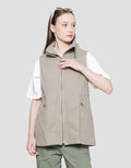 Triset Plain Look Sleeveless Jaket Wanita