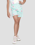 Little M Dino Print Girls Shorts