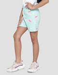 Little M Dino Print Girls Shorts
