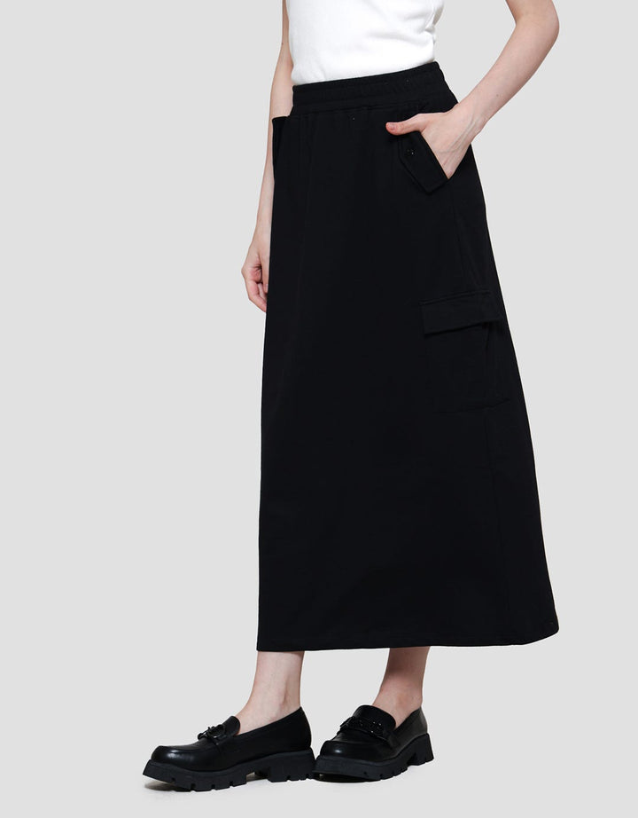 Nevada Terry Solid Cargo Celana Panjang Wanita