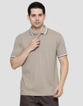 Cole Collar Lines Polo Shirt Pria