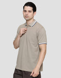 Cole Collar Lines Polo Shirt Pria
