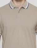Cole Collar Lines Polo Shirt Pria