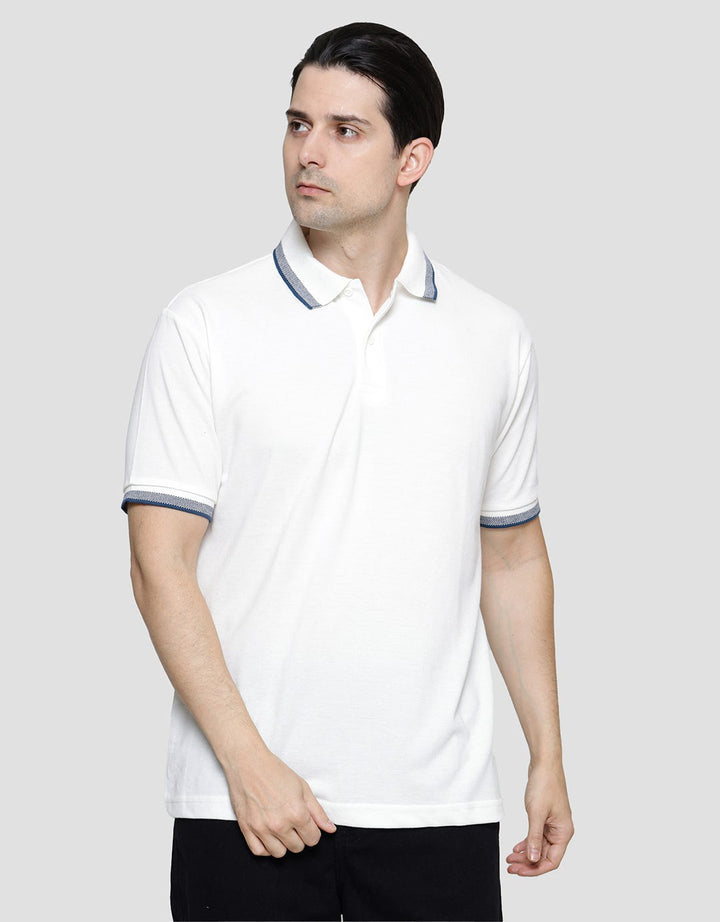 Cole Collar Lines Polo Shirt Pria