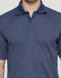 Cole Solid Jacq Clip Dot Single Jersey Kaos Polo Pria