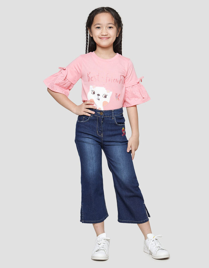 Rodeo Junior Girl Celana Kulot Denim Anak Perempuan