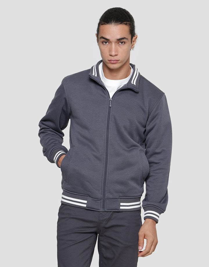 Nevada Men's Knit Fleece Jacket With Pockets