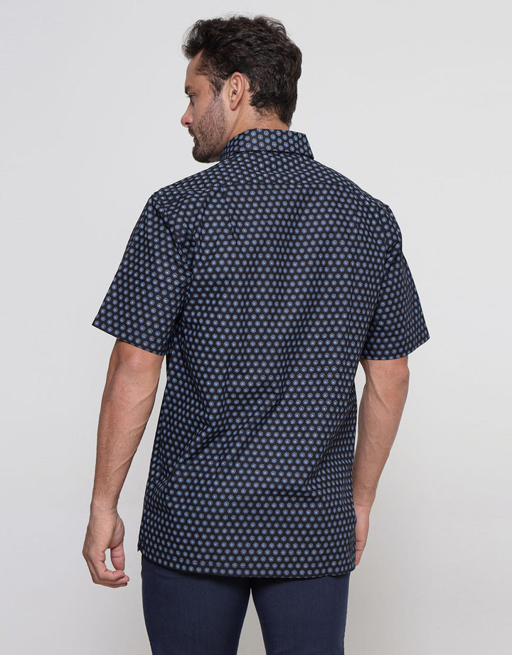 Cole Regular Fit Kemeja Lengan Pendek Pria
