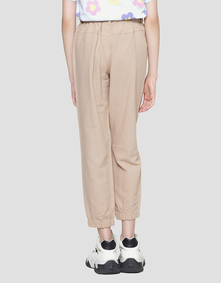 Nevada Ruffle Pocket Girls Jogger Pants