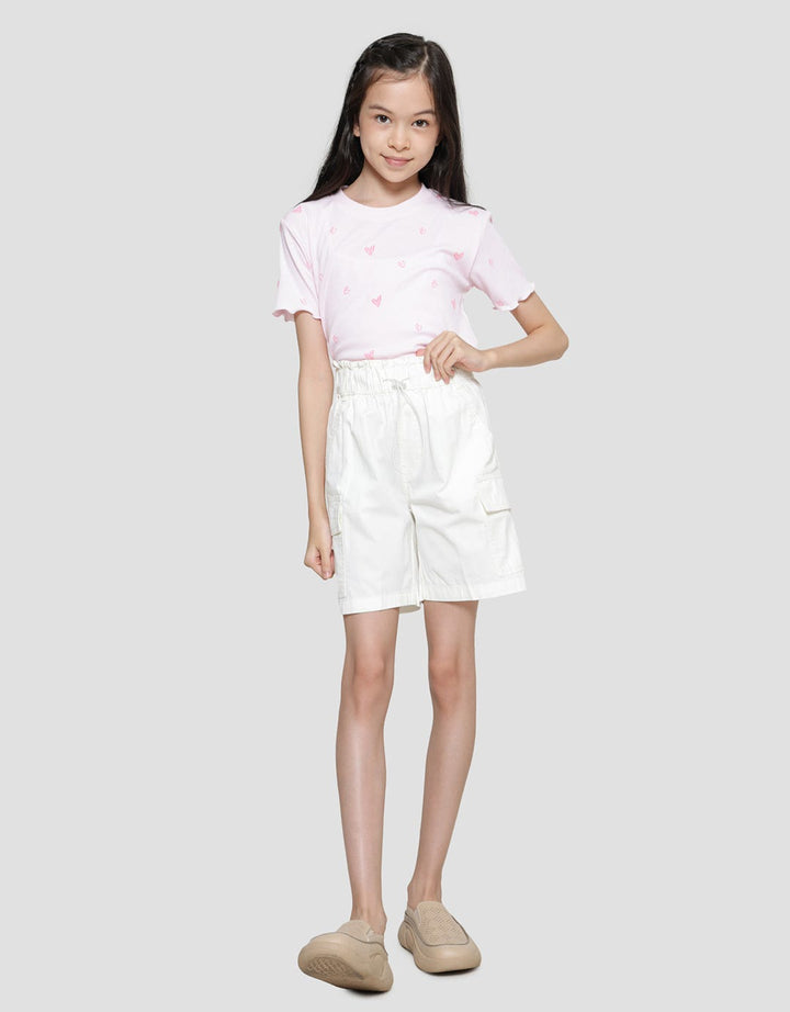 Nevada Woven Cargo With Stopper Celana Pendek Anak Perempuan