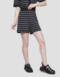 Details Texture Knit Women's Shorts