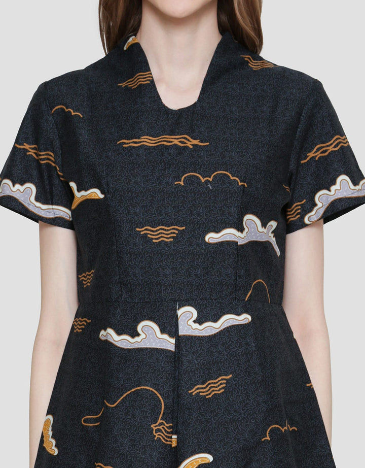 Arjuna Weda Cloud Twin Manuk Women's Batik Blouse