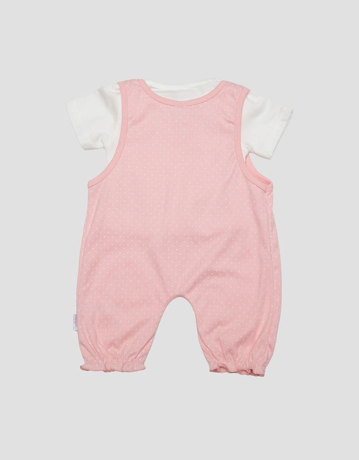 Pipiniko Overall Tikus Baju Set Anak Perempuan