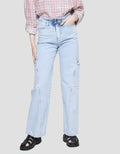 Lois Girl Wide Leg Jeans Celana Panjang Wanita