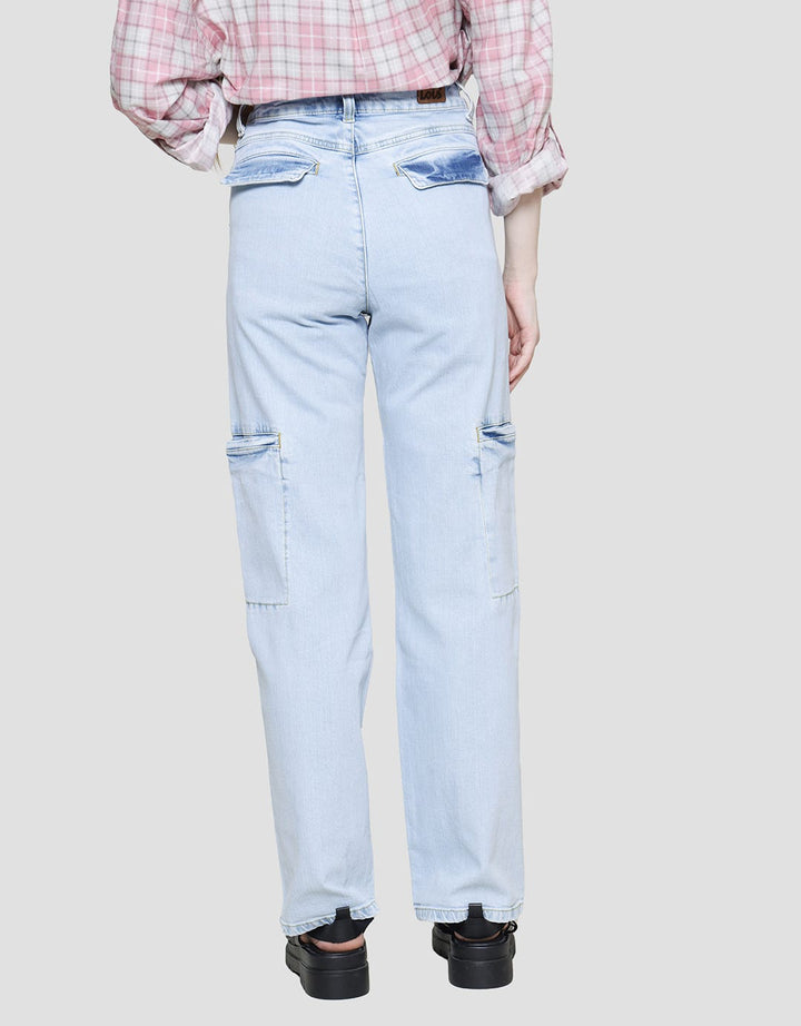 Lois Girl Wide Leg Jeans Celana Panjang Wanita