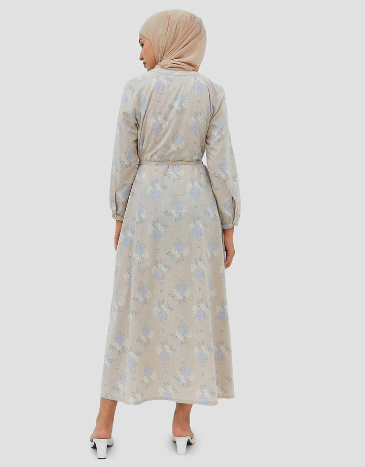 Geela Official Latifa Flower Dress Wanita