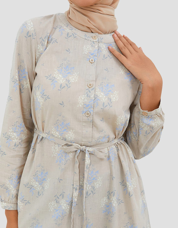 Geela Official Latifa Flower Dress Wanita