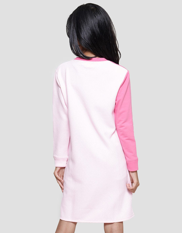 Character Barbie Texture Midi Dress for Girls