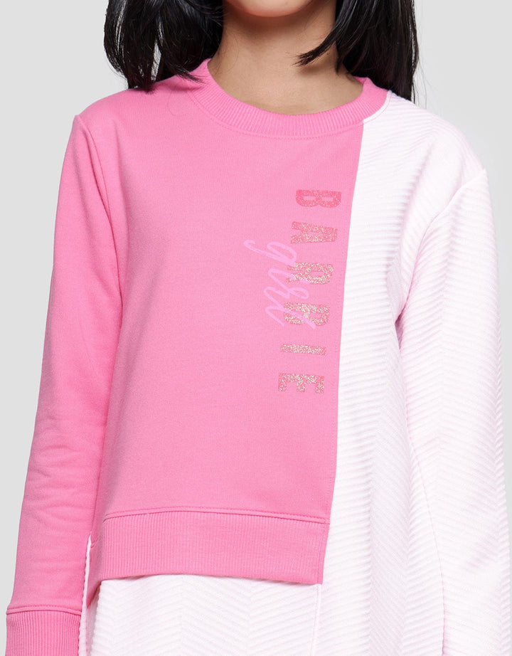 Character Barbie Texture Midi Dress for Girls