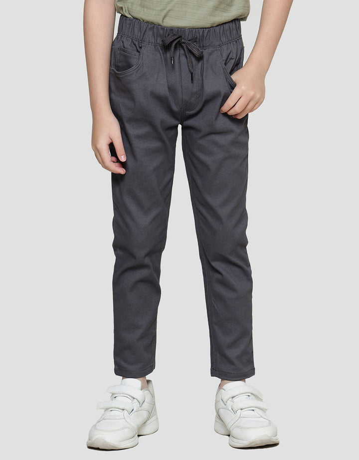 Little M Woven Reguler Karet Stretch Celana Panjang Anak Laki-Laki