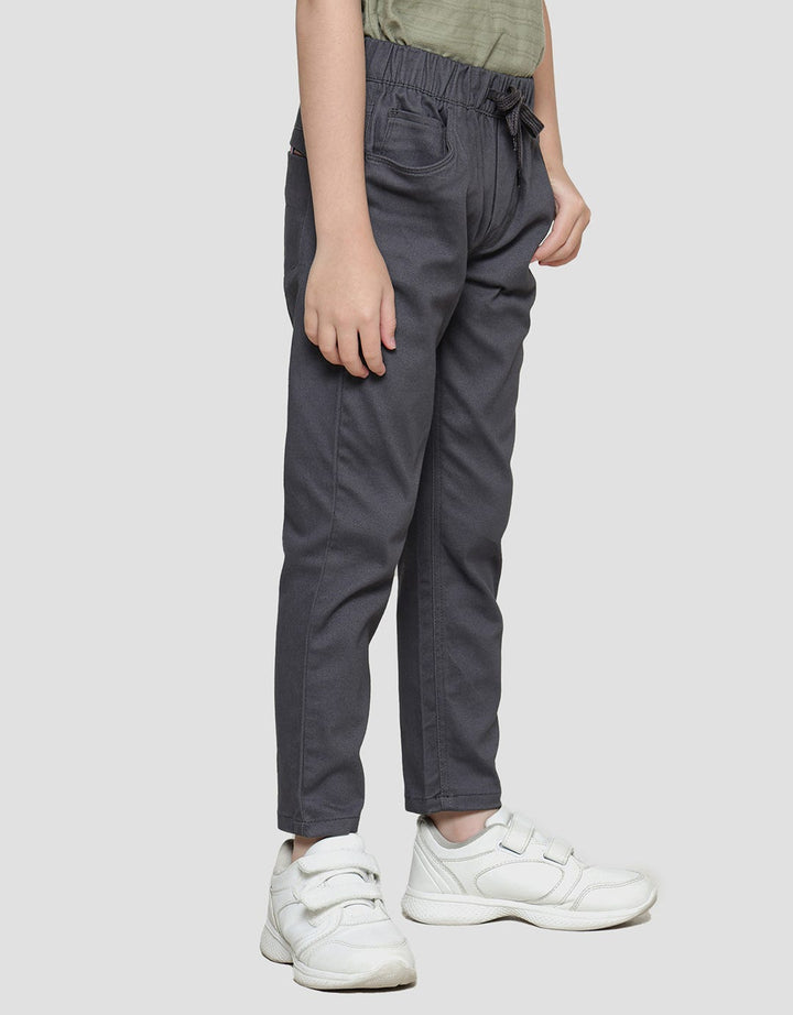 Little M Woven Reguler Karet Stretch Celana Panjang Anak Laki-Laki