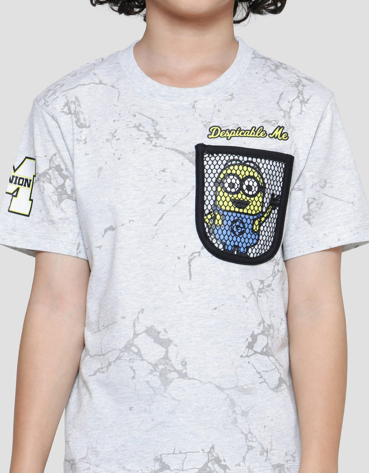 Character Minions Classic Kaos Lengan Pendek Anak Laki-laki