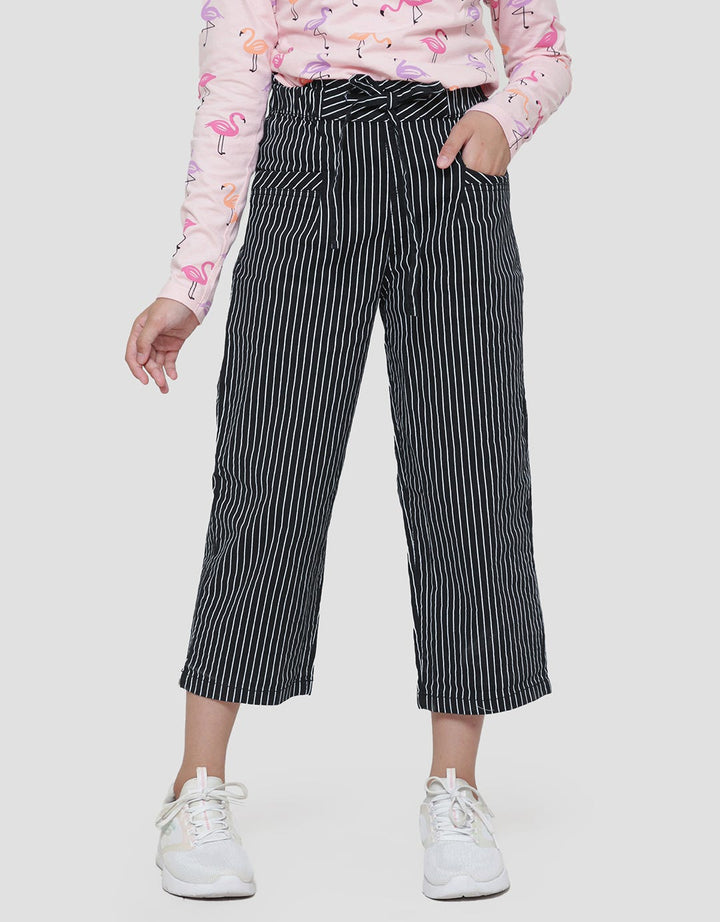 Nevada Stripes Girls Culottes Long Pants