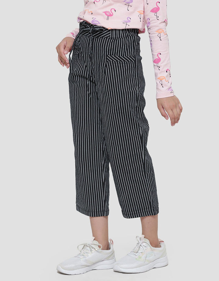 Nevada Stripes Girls Culottes Long Pants