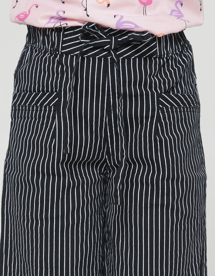 Nevada Stripes Girls Culottes Long Pants